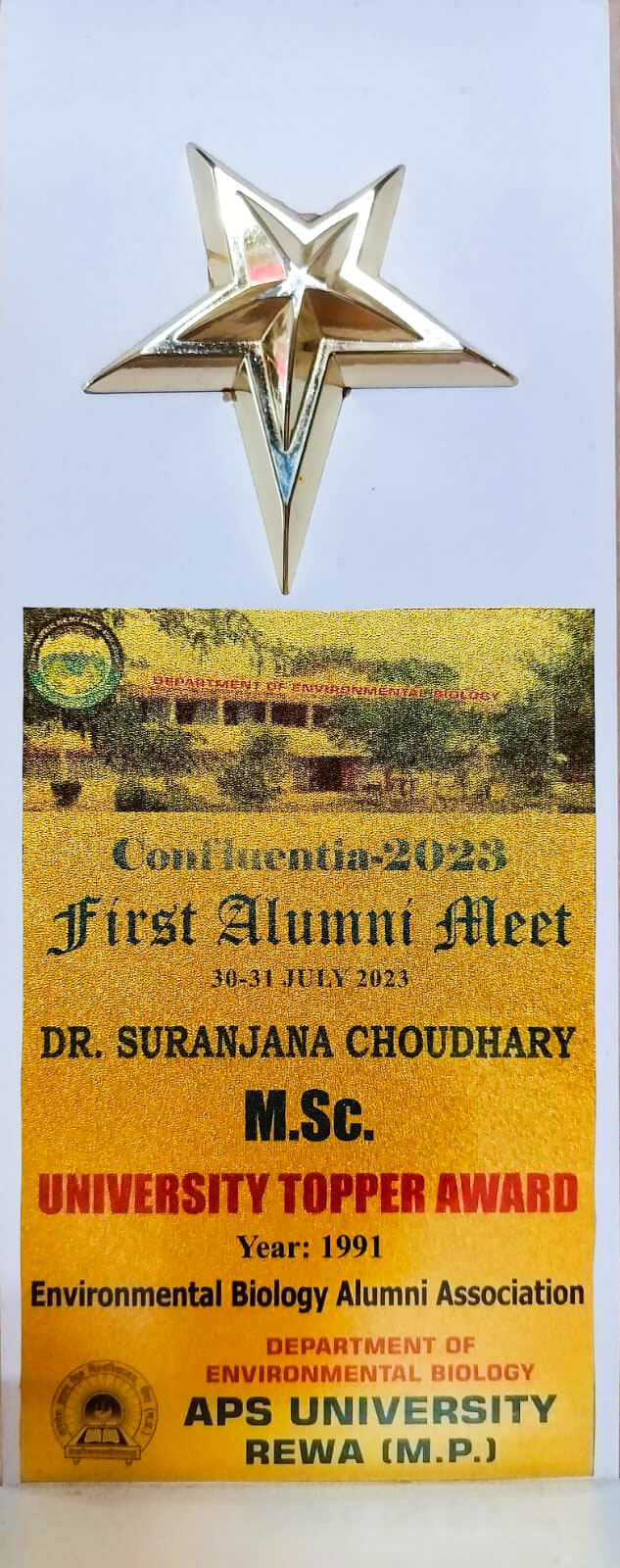 M.Sc University Topper Award